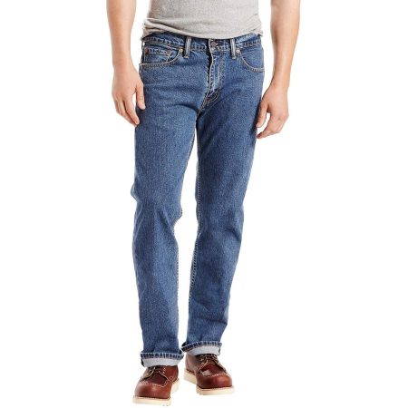 Levi Strauss & Co. Mens 505 Denim Cotton Straight Leg Jeans