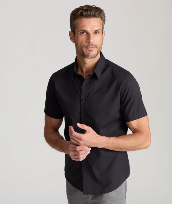 COUFRAN-UNTUCKIT-31264Bla-WF-SS-SOLID-BLACK-1