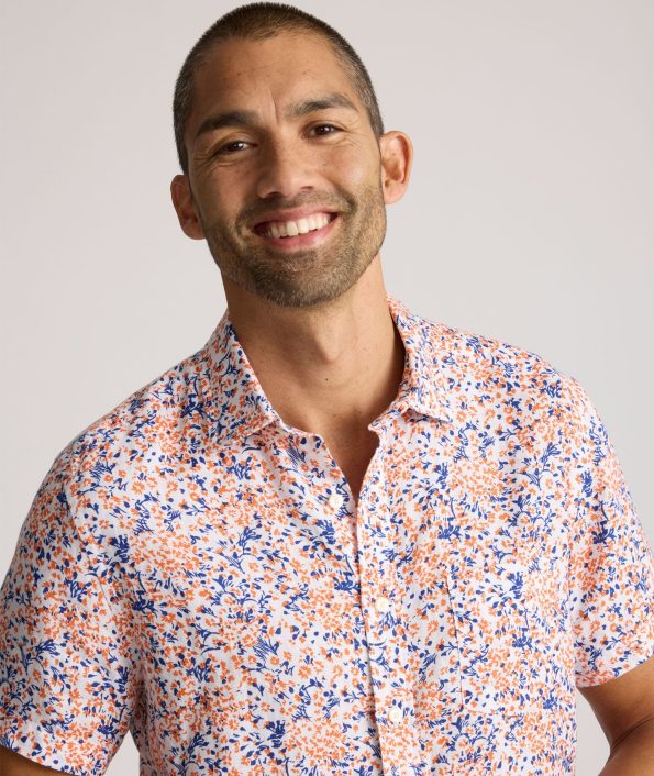 ELLSWORTH-UNTUCKIT-42070Ora-LINEN-SS-PRINT-ORANGE-1