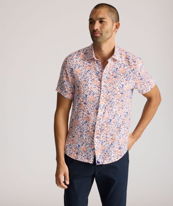 ELLSWORTH-UNTUCKIT-42070Ora-LINEN-SS-PRINT-ORANGE-4