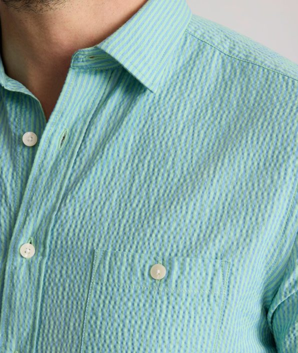 FORBES-UNTUCKIT-42086Gre-PERF-SS-SEERSUCKER-GREEN-3