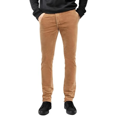 Monfrère Mens Greyson Stretch Velvet Skinny Jeans